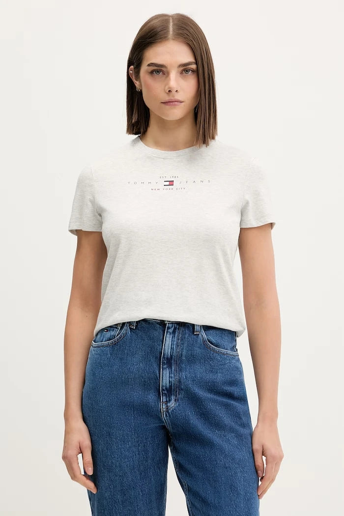 Tommy Jeans тениска дамска с памук
