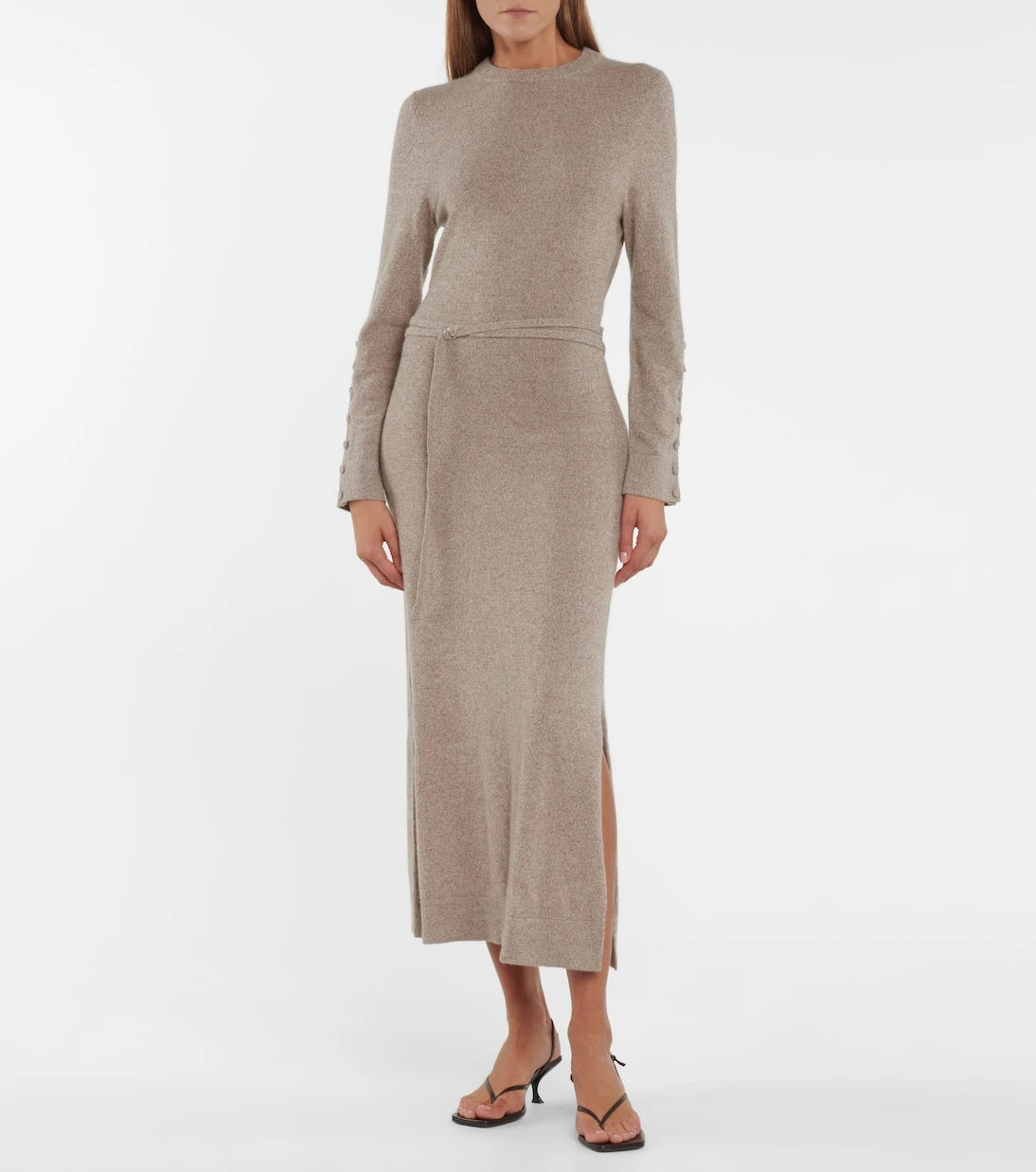 Altuzarra - Alice belted cashmere sweater dress