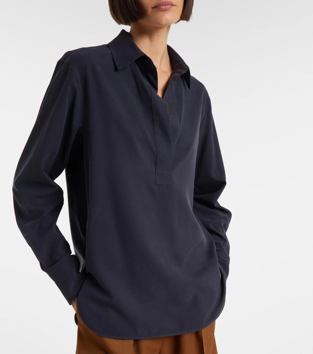 Max Mara - Mirko silk crêpe blouse
