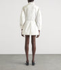 Givenchy White Cocoon Denim Mini Dress