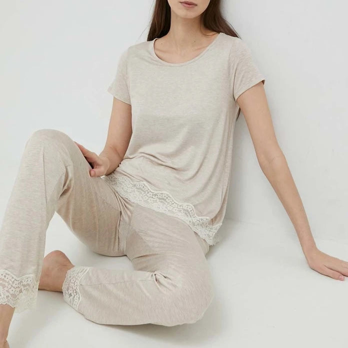 United Colors of Benetton Kısa Kollu Pijama Üstü