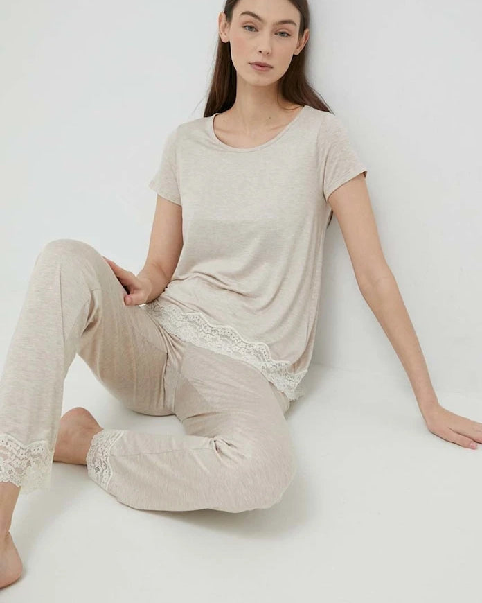 United Colors of Benetton Kısa Kollu Pijama Üstü