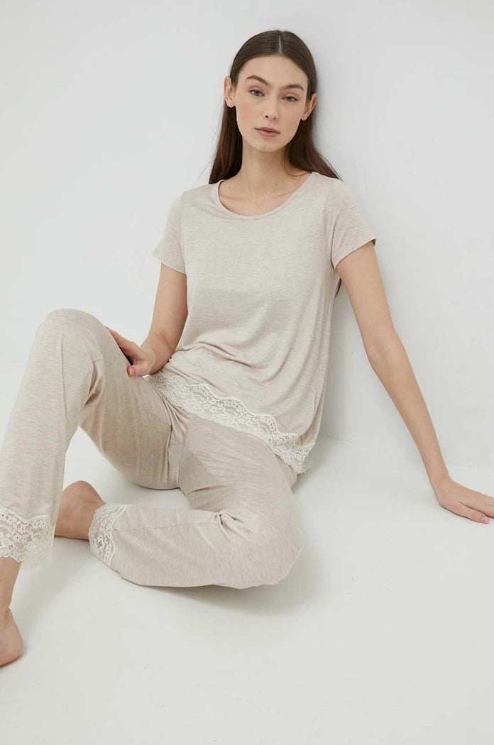 United Colors of Benetton Kısa Kollu Pijama Üstü