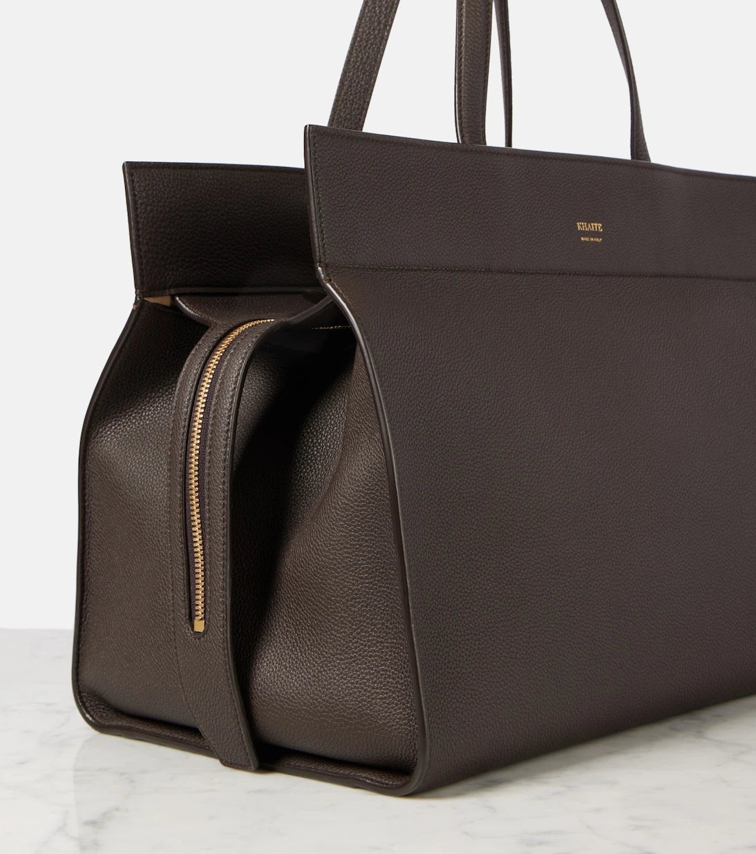 Khaite - Crosby leather tote bag