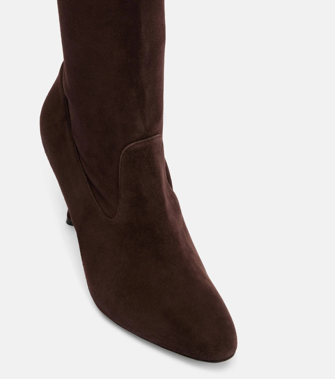 Manolo Blahnik - Myconia suede knee-high boots
