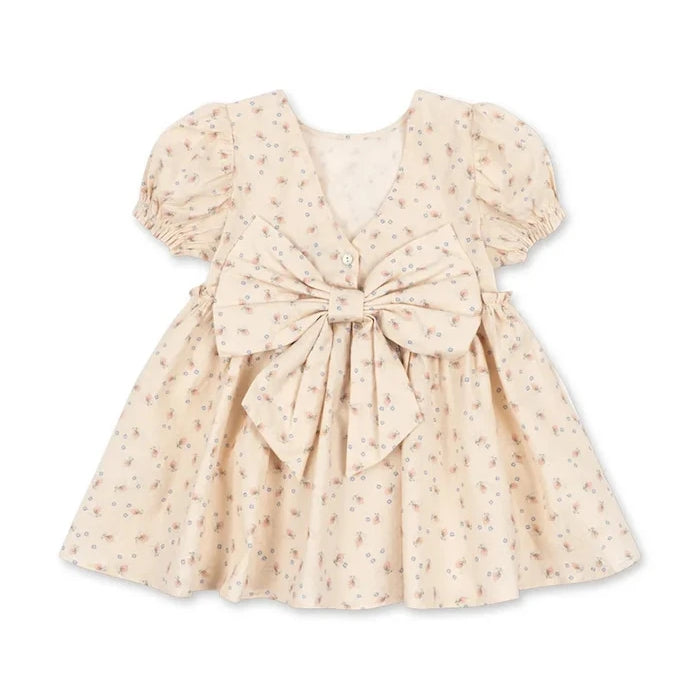 Konges Sløjd рокля EVIA BOW DRESS GOTS