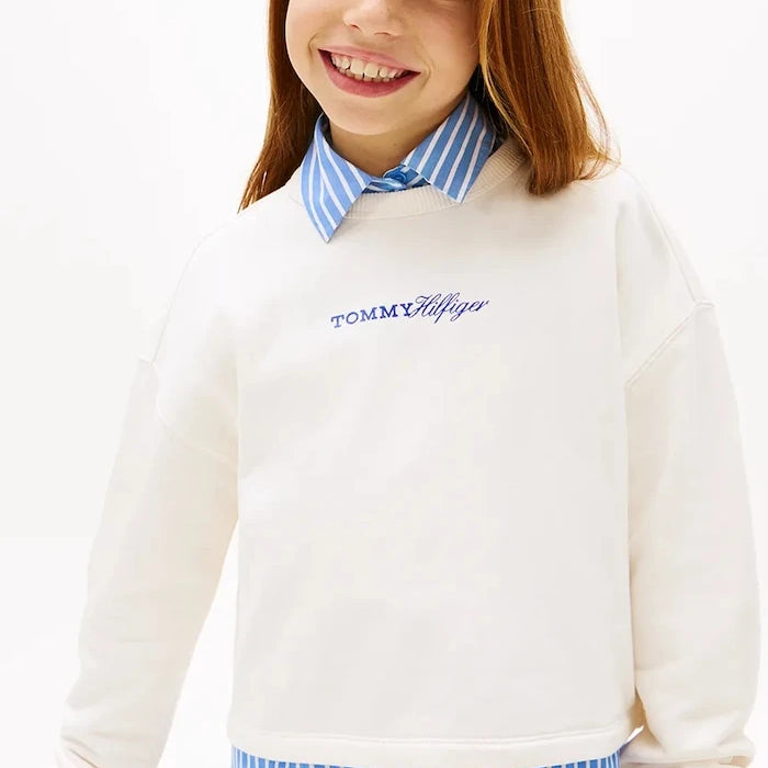 Tommy Hilfiger суичър за деца от памук