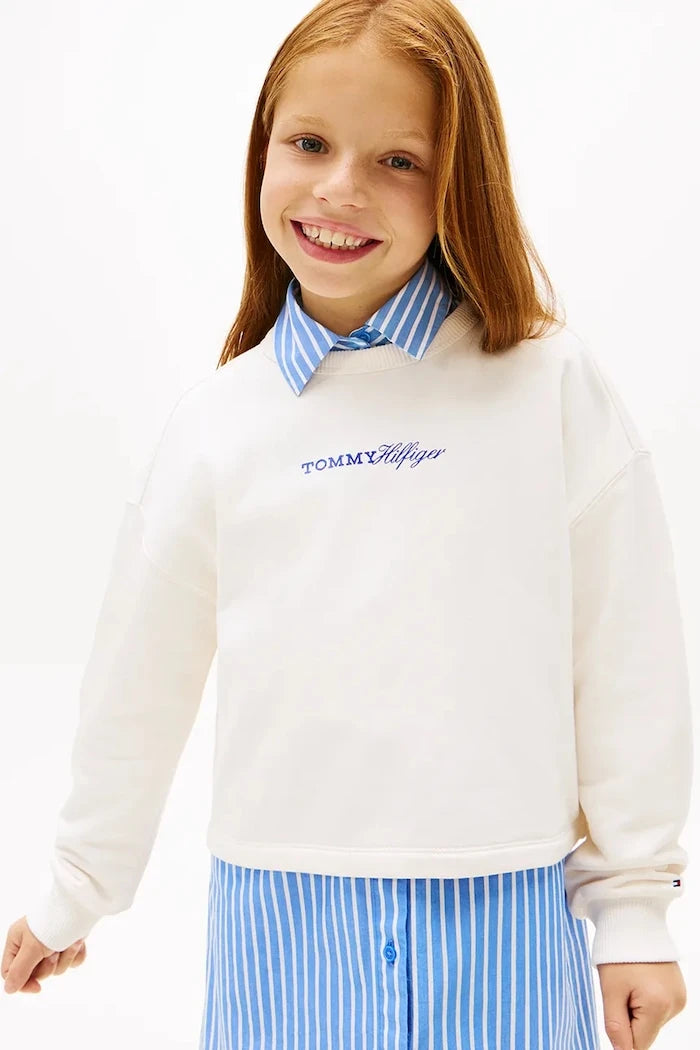 Tommy Hilfiger суичър за деца от памук