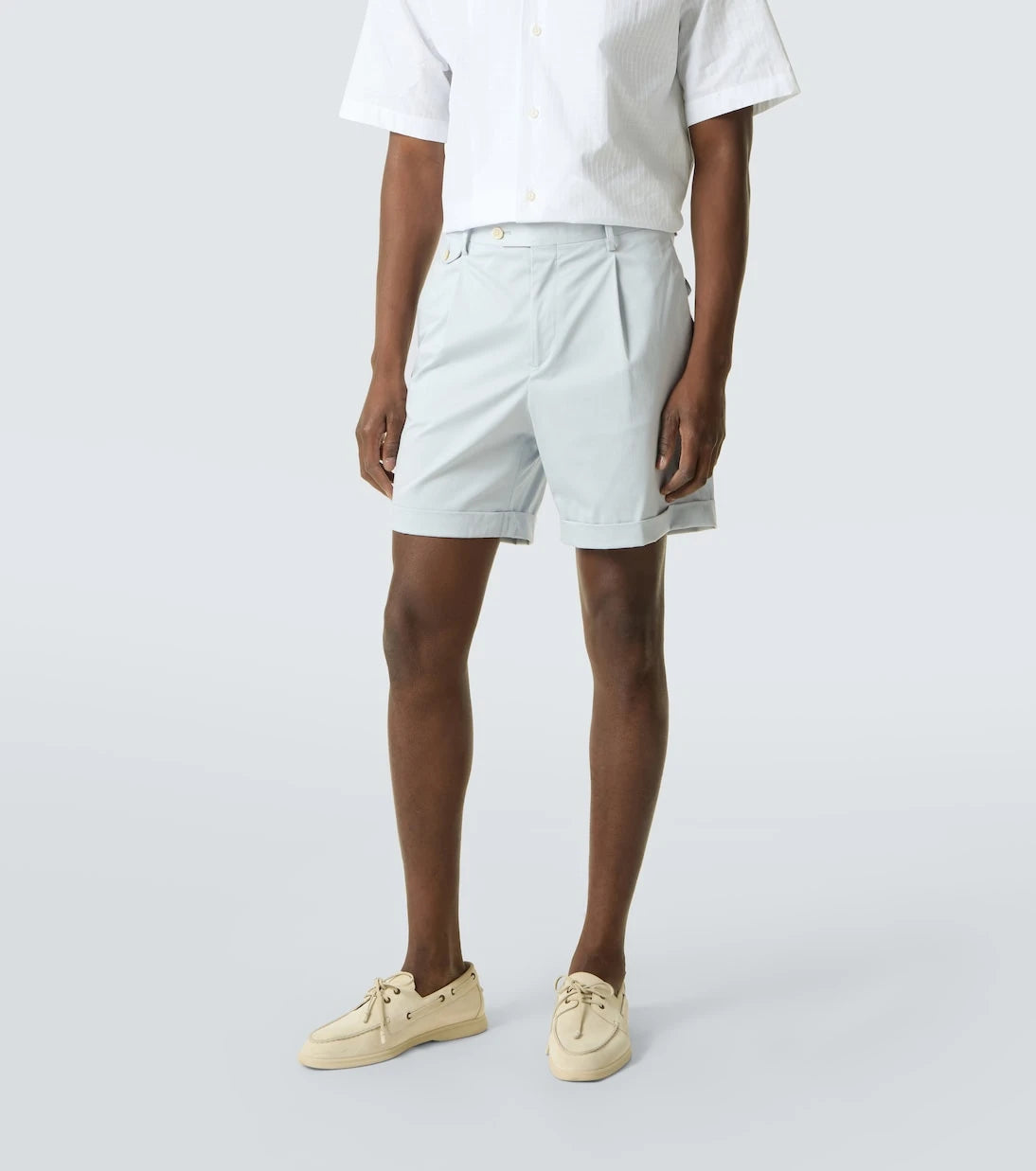 Lardini - Cotton-blend shorts