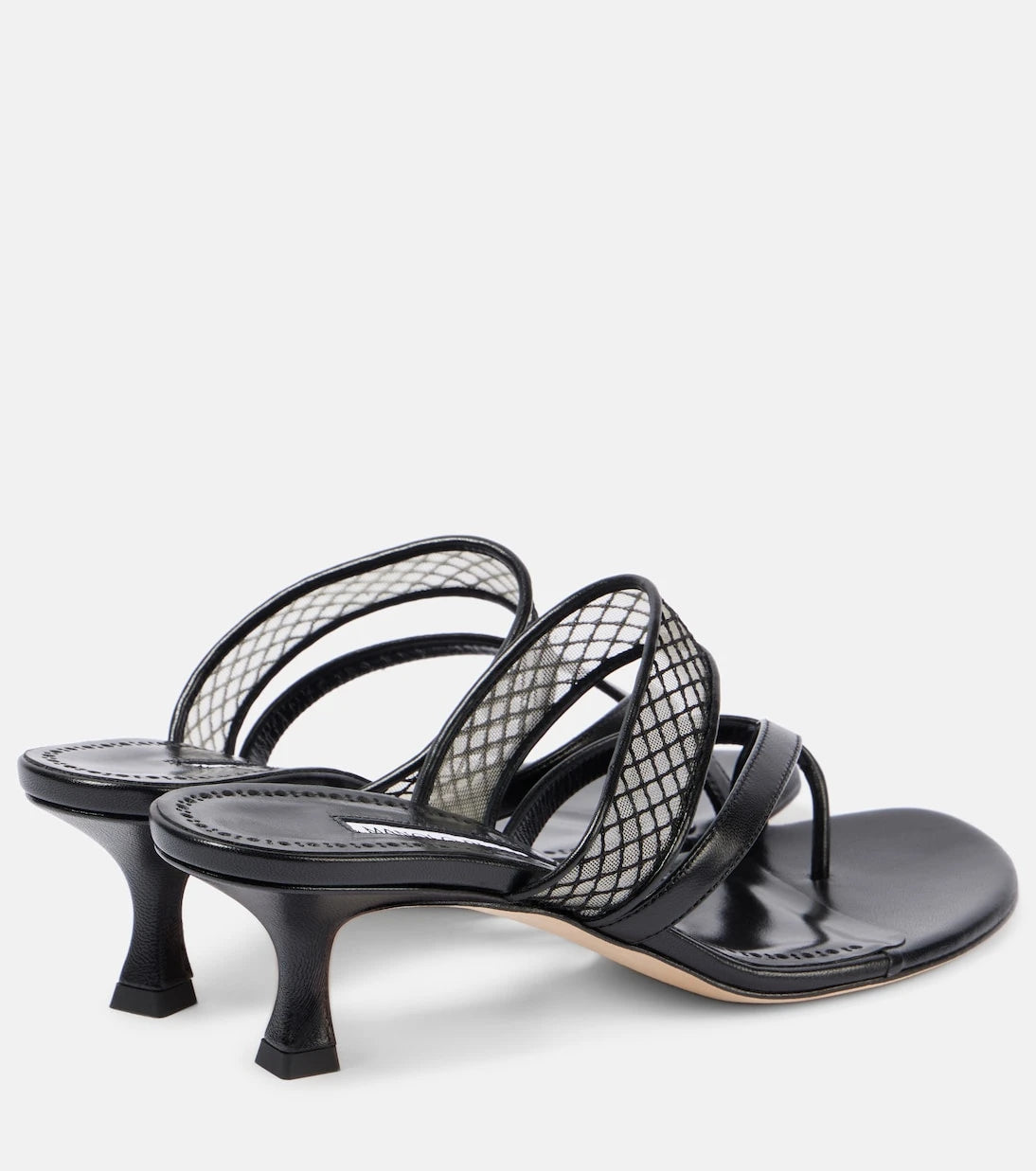 Manolo Blahnik - Sulna 50 leather mules