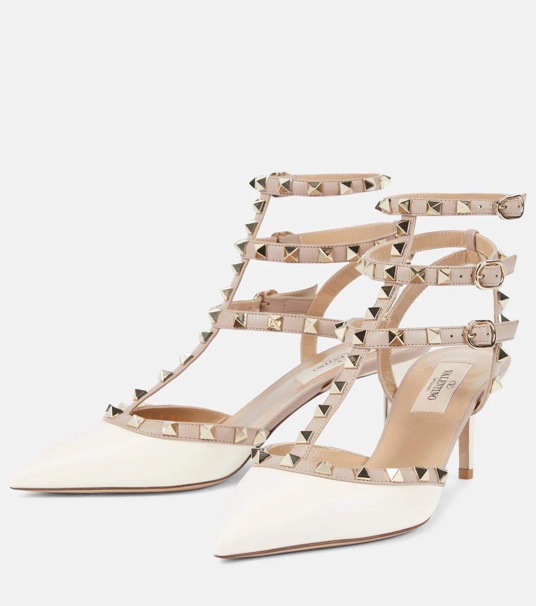 Valentino Garavani - Rockstud leather pumps