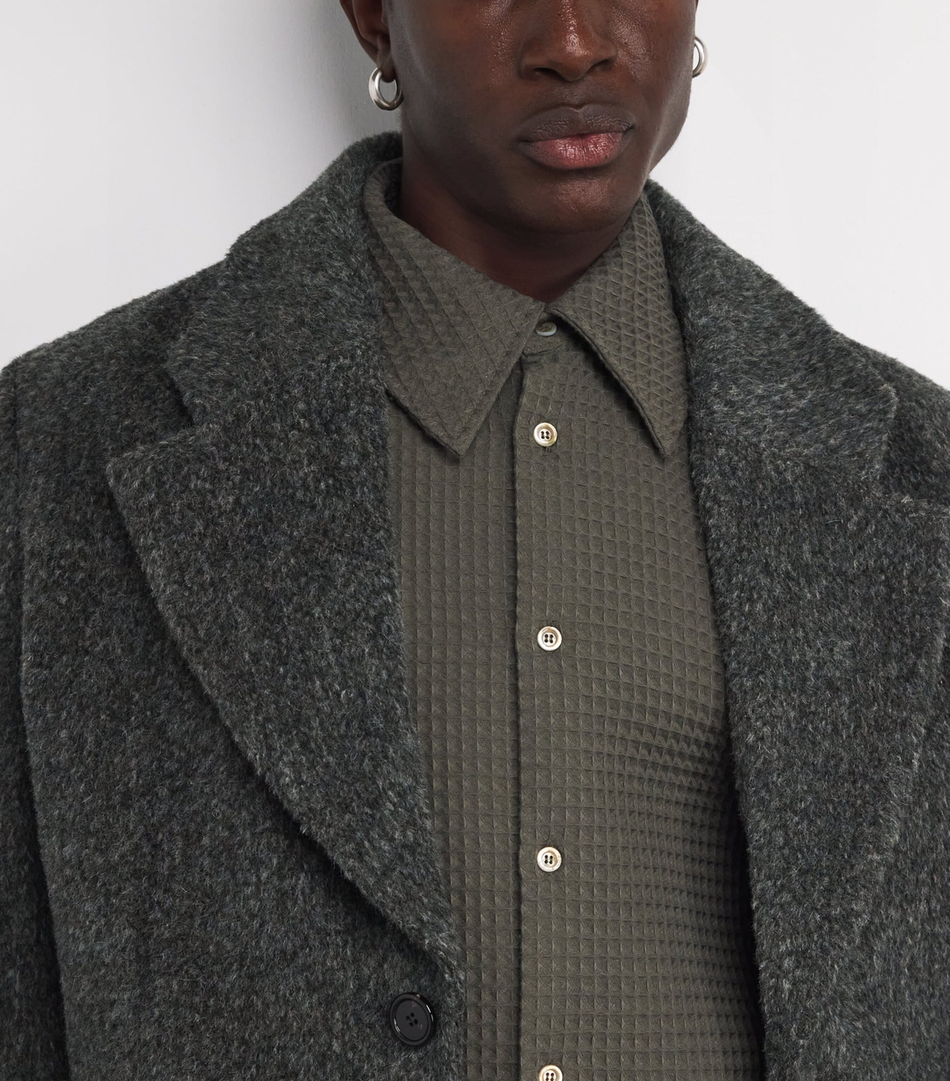 Séfr Cotton Waffle Oseary Shirt