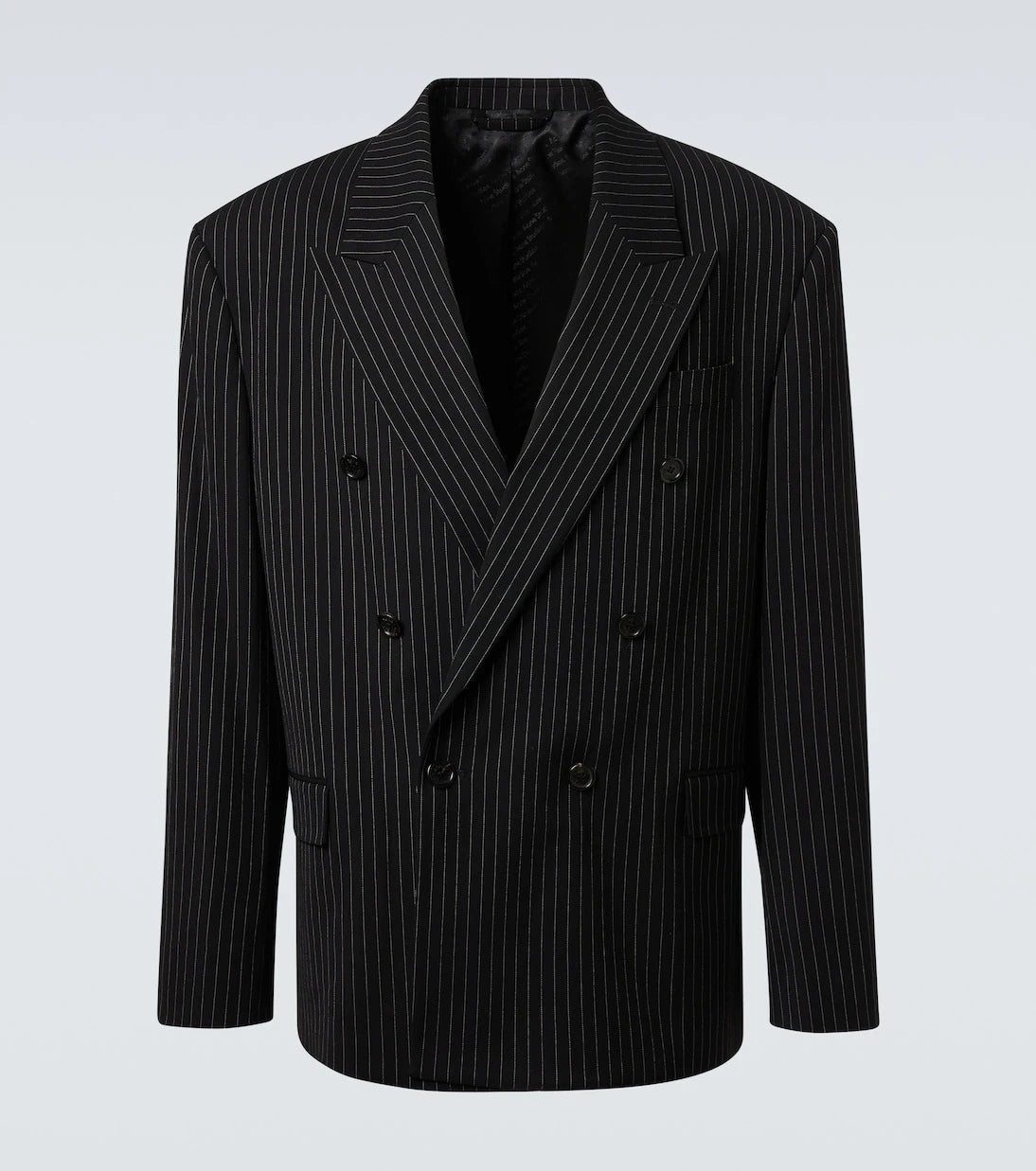 Acne Studios - Striped double-breasted blazer