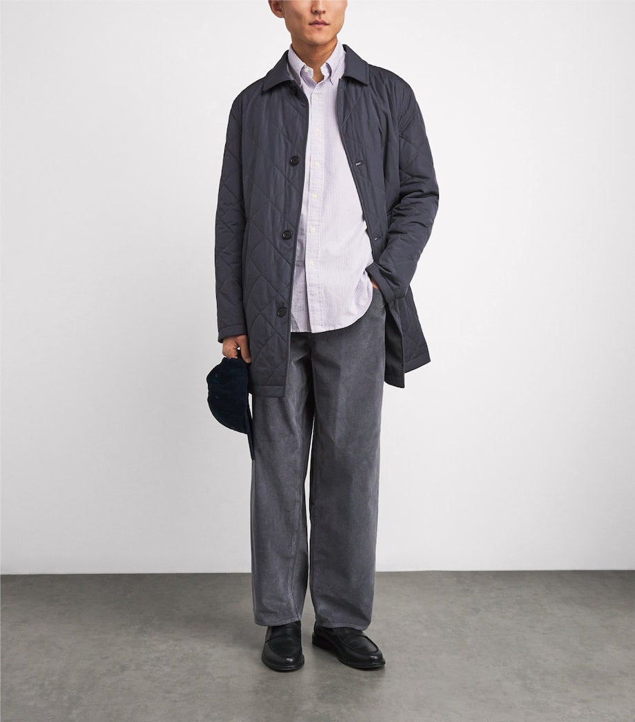 Cotton Striped Oxford Shirt