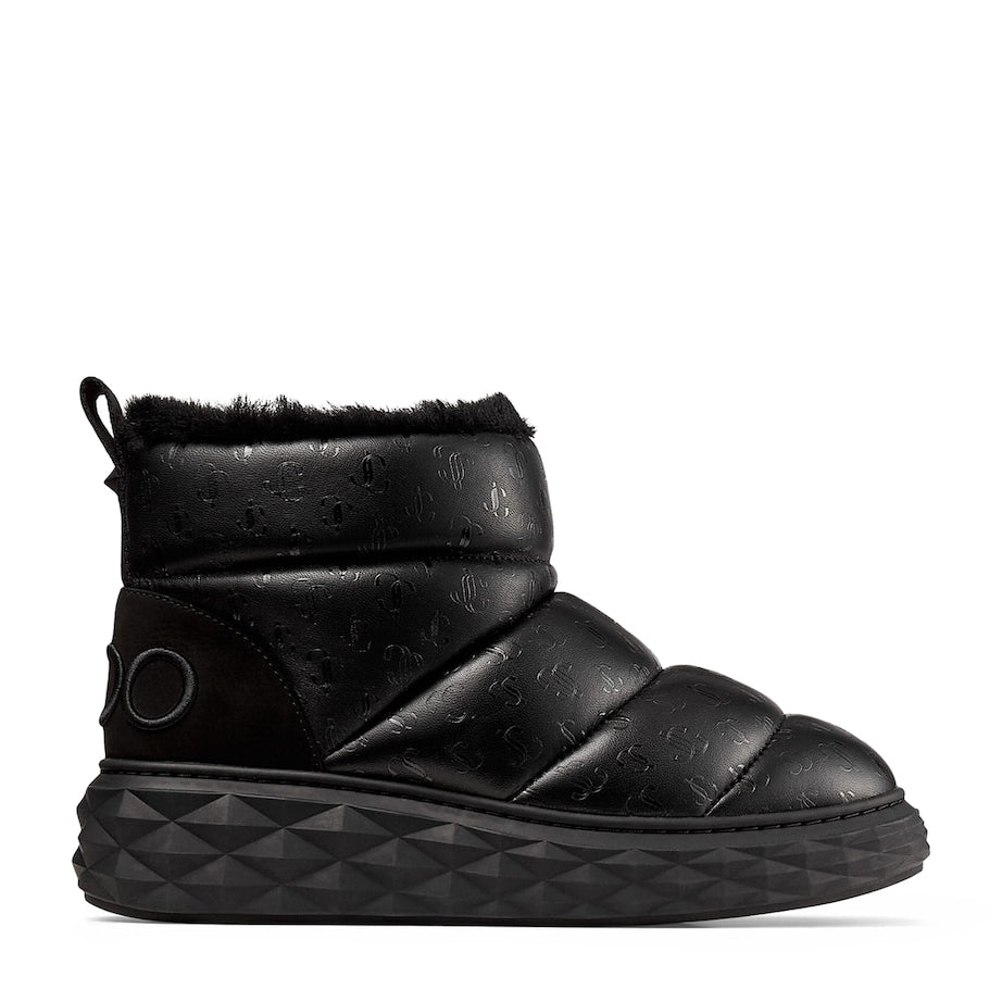 Jimmy Choo Black Xan Embellished Snow Boots