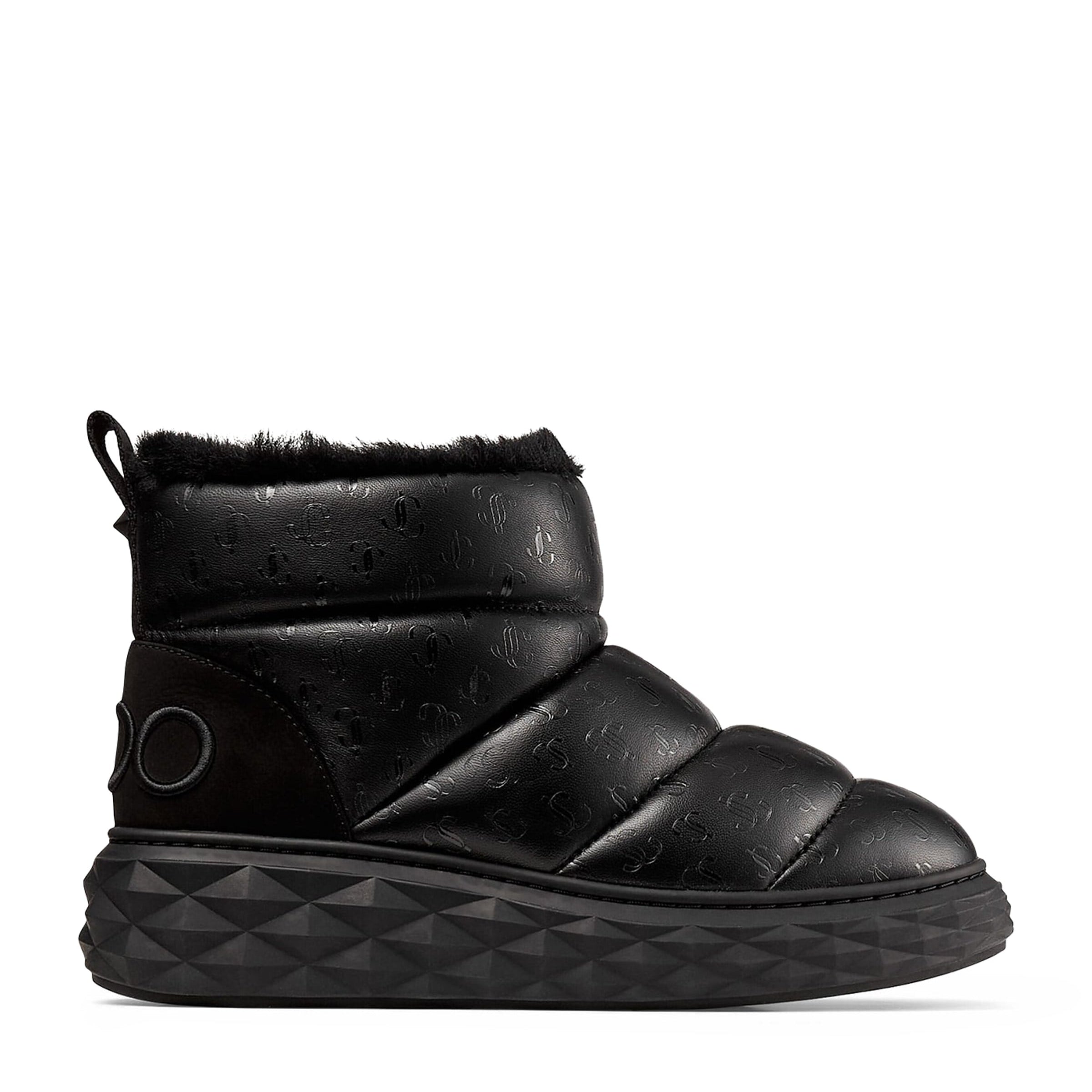 Black Xan Embellished Snow Boots