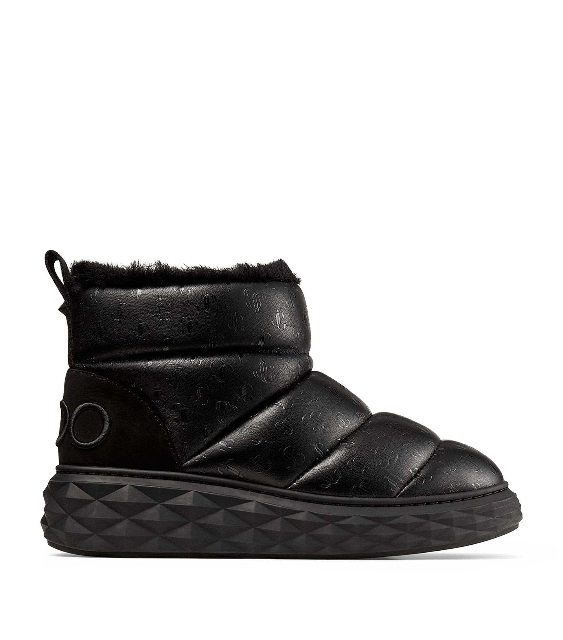 Black Xan Embellished Snow Boots