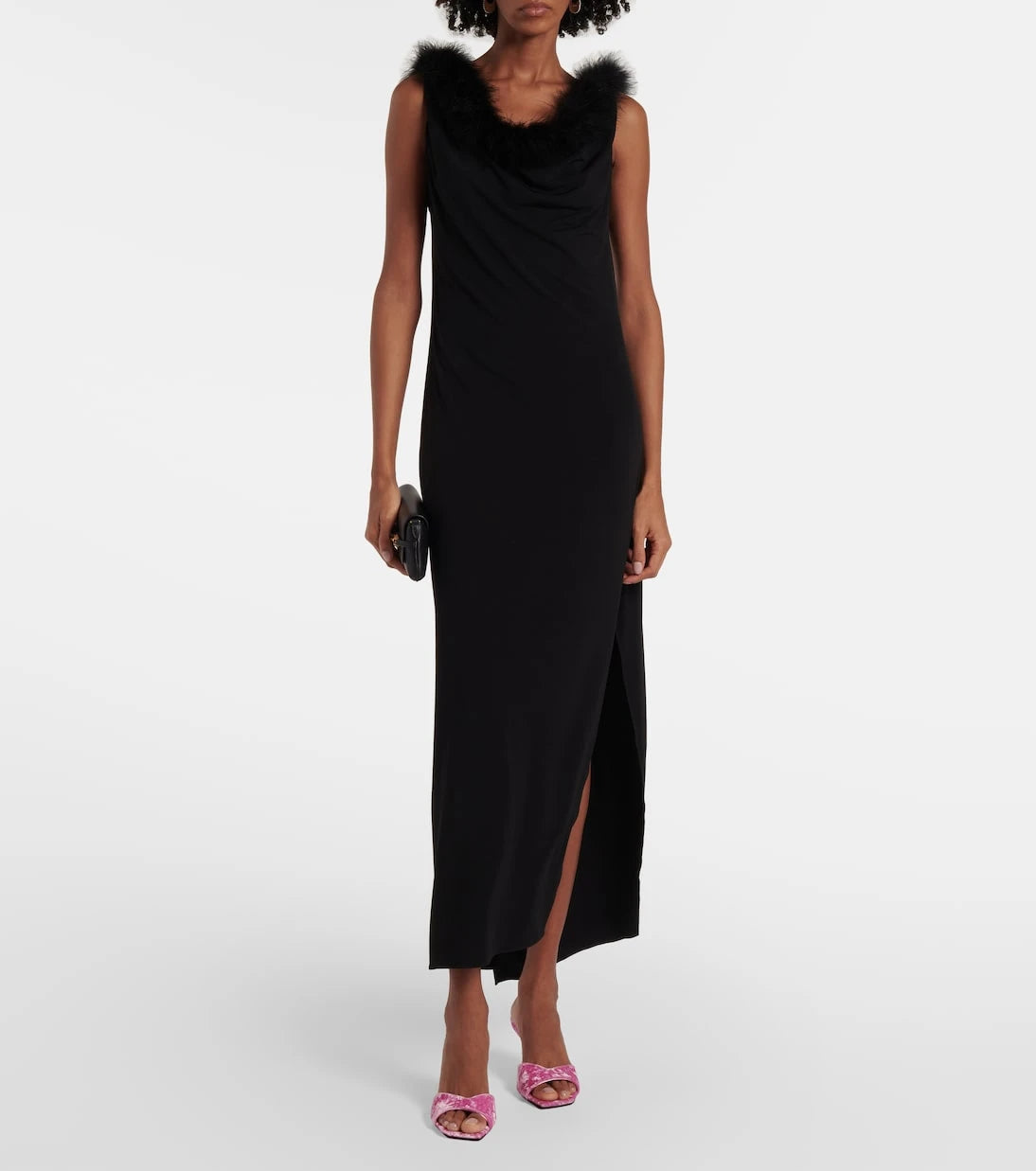 Jimmy Choo - Skye 70 velvet mules