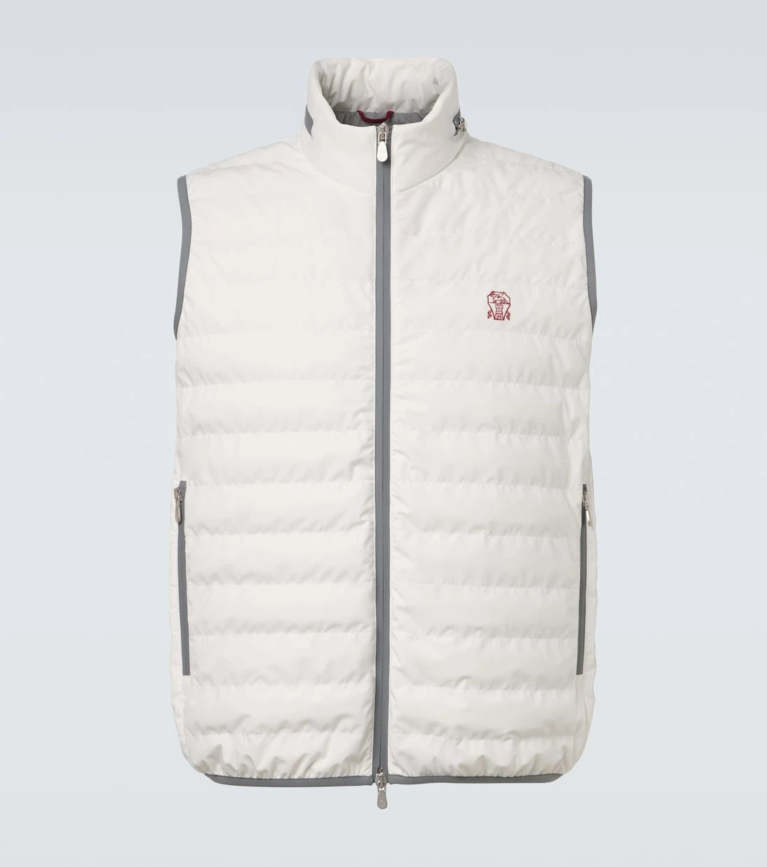 Brunello Cucinelli - Logo down vest