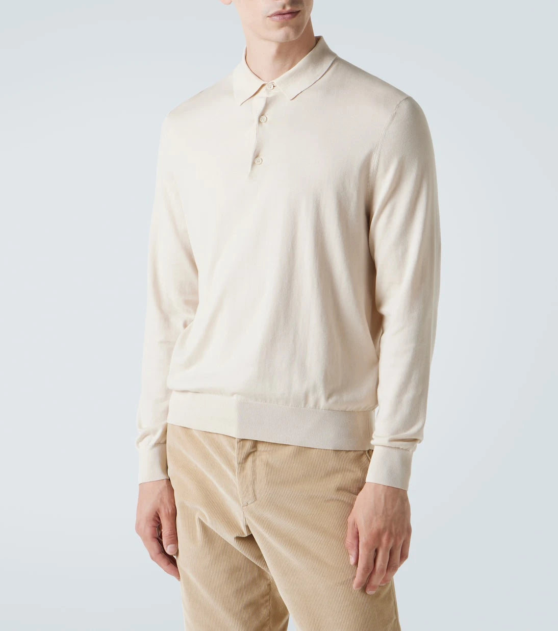Loro Piana - قميص بولو قطني