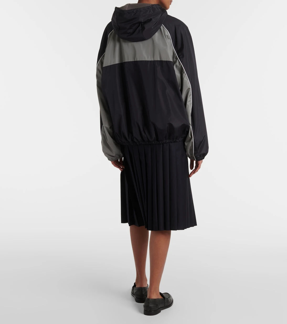 Miu Miu - Logo oversized track jacket