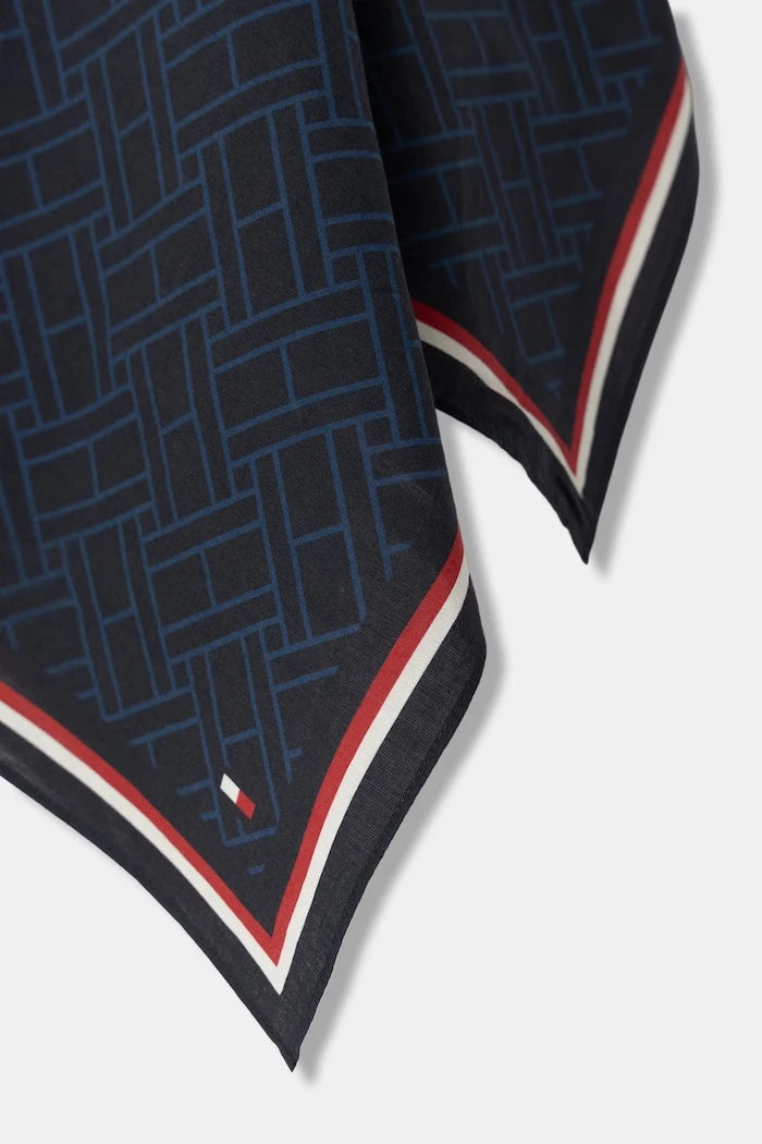 Tommy Hilfiger erkek pamuklu fular