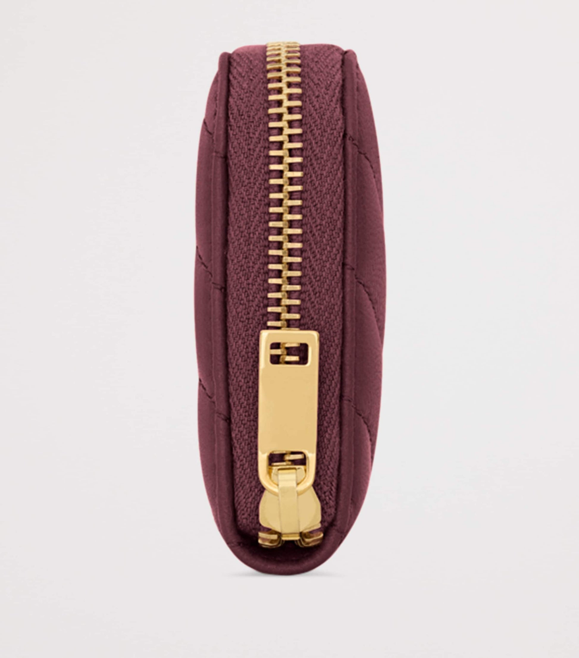 Saint Laurent Burgundy Lambskin Cassandre Wallet