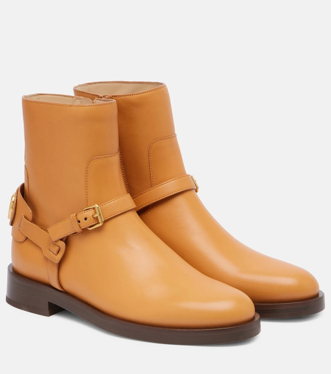 Valentino Garavani - VLogo leather ankle boots