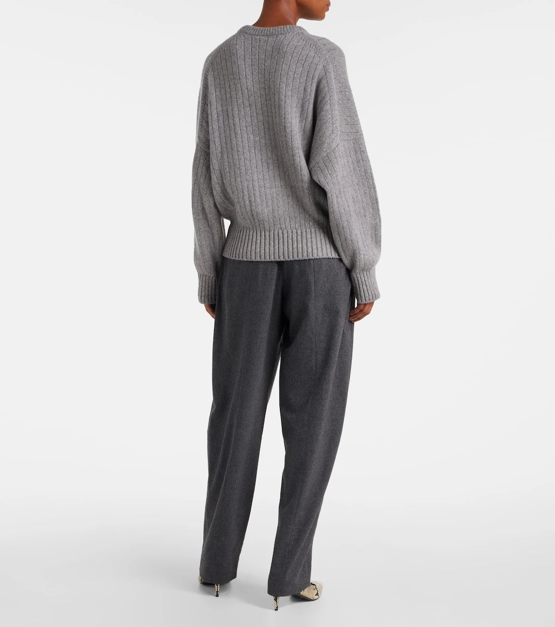 Khaite - Lennox ribbed-knit cashmere sweater