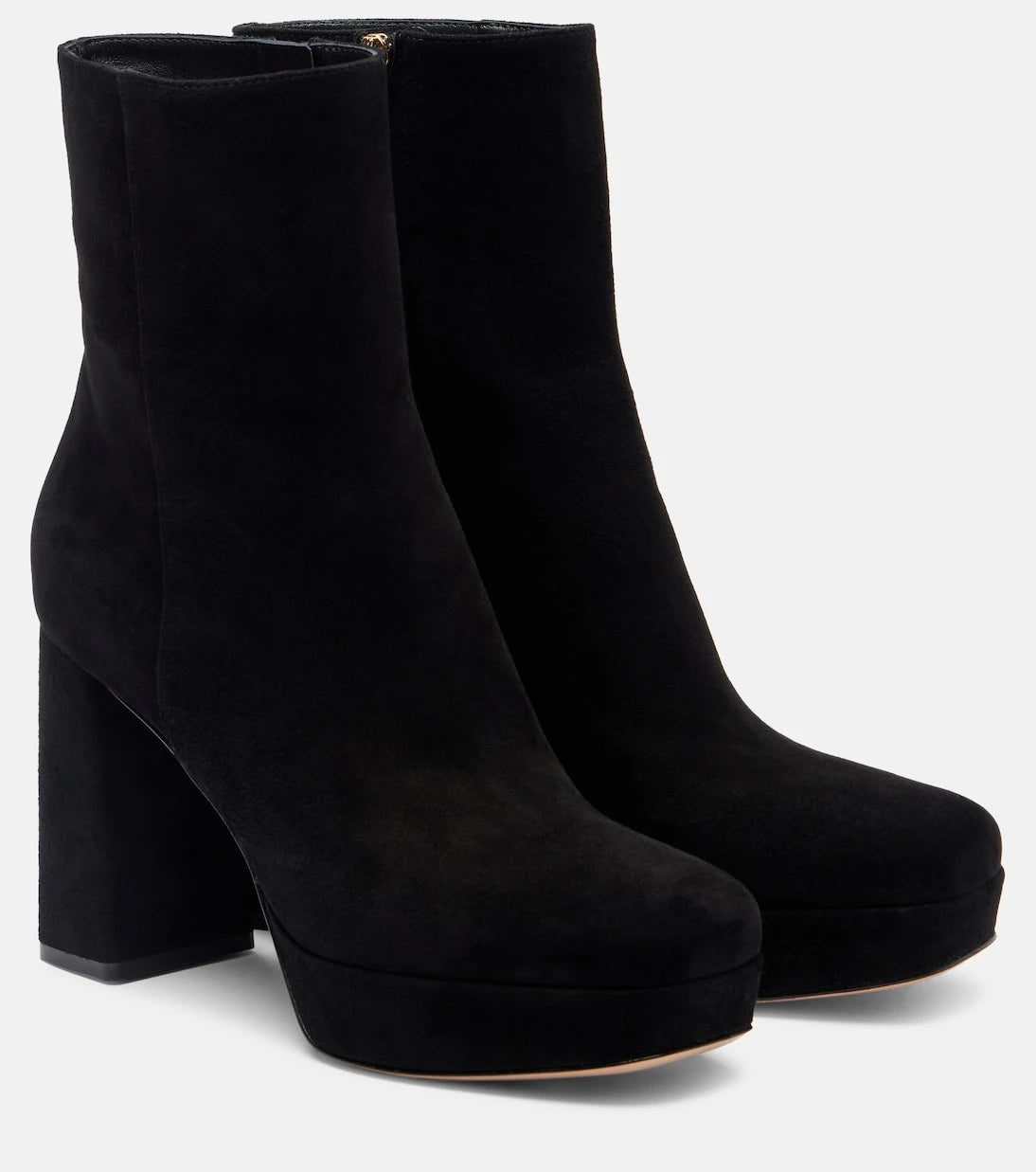 Gianvito Rossi - Daisen 95 suede platform ankle boots