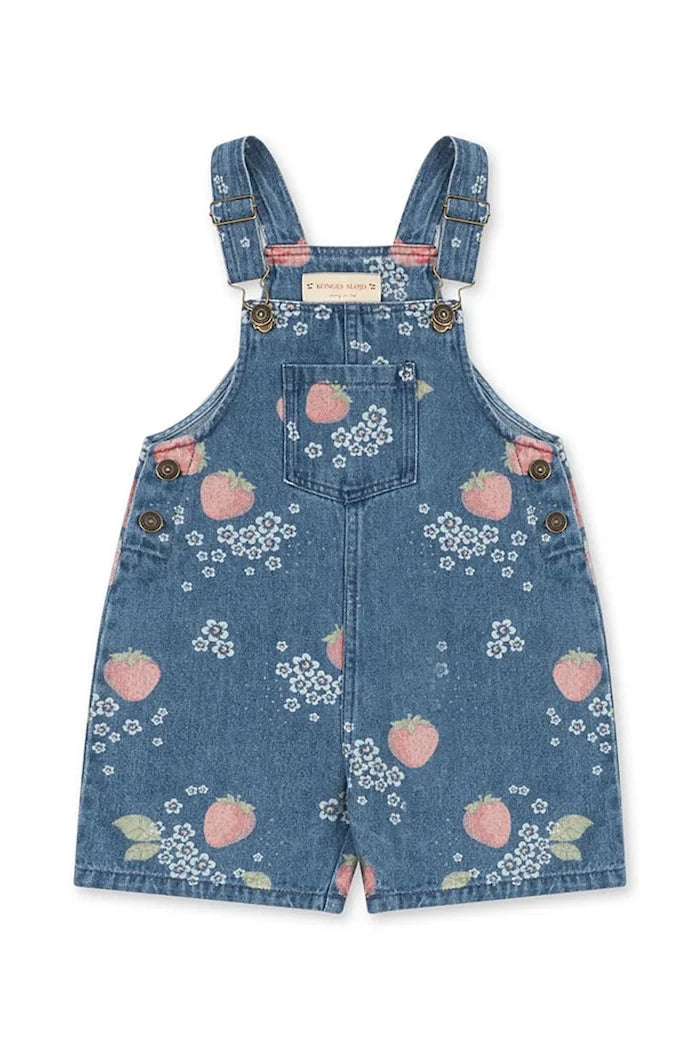 Konges Sløjd MAGOT OVERALLS GOTS Çocuk Denim Tulum