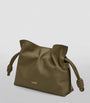 LOEWE Green Mini Leather Flamenco Purse
