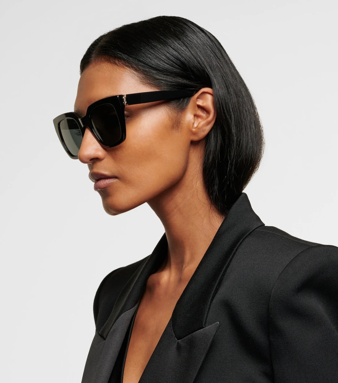 Saint Laurent - Monogram oversized sunglasses
