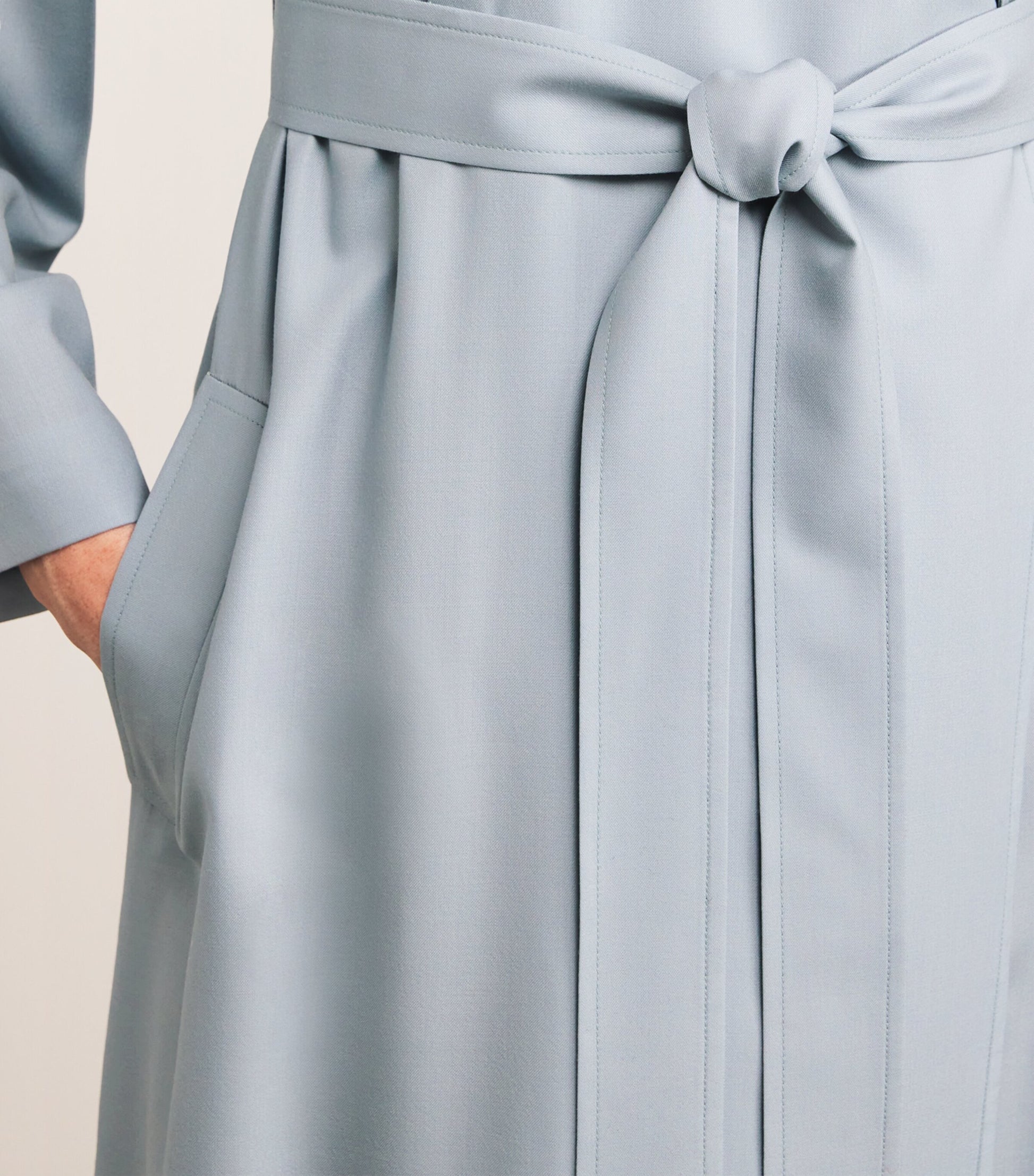 Kid Cashmere Belted Trench Coat