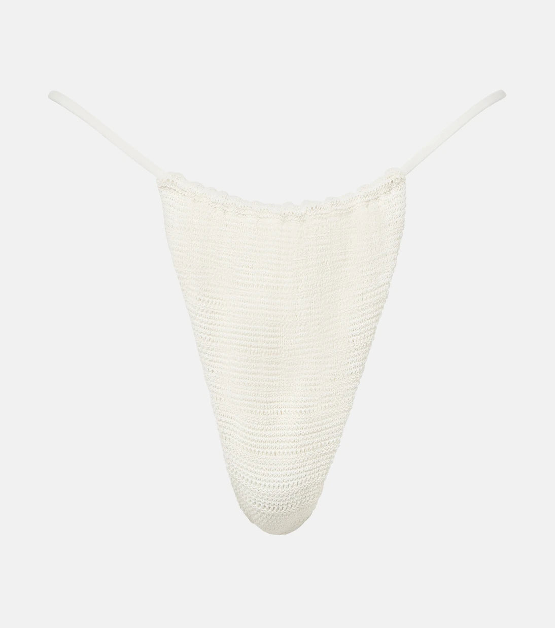 Faithfull - Brita cotton-blend crochet bikini bottoms