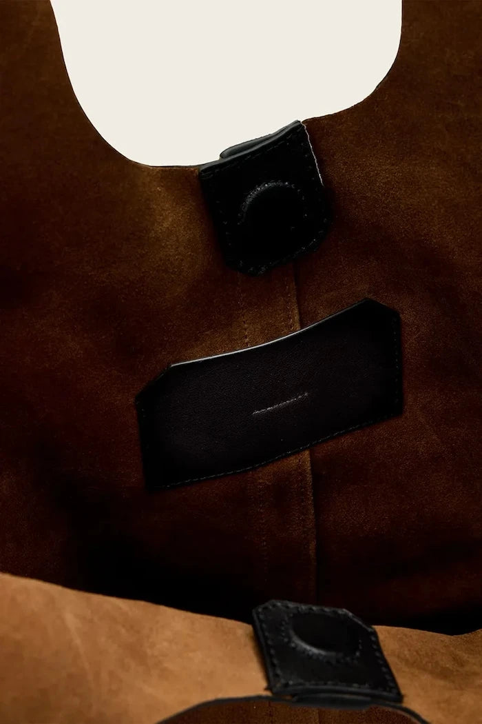 AllSaints kadın süet shopper çanta ARA