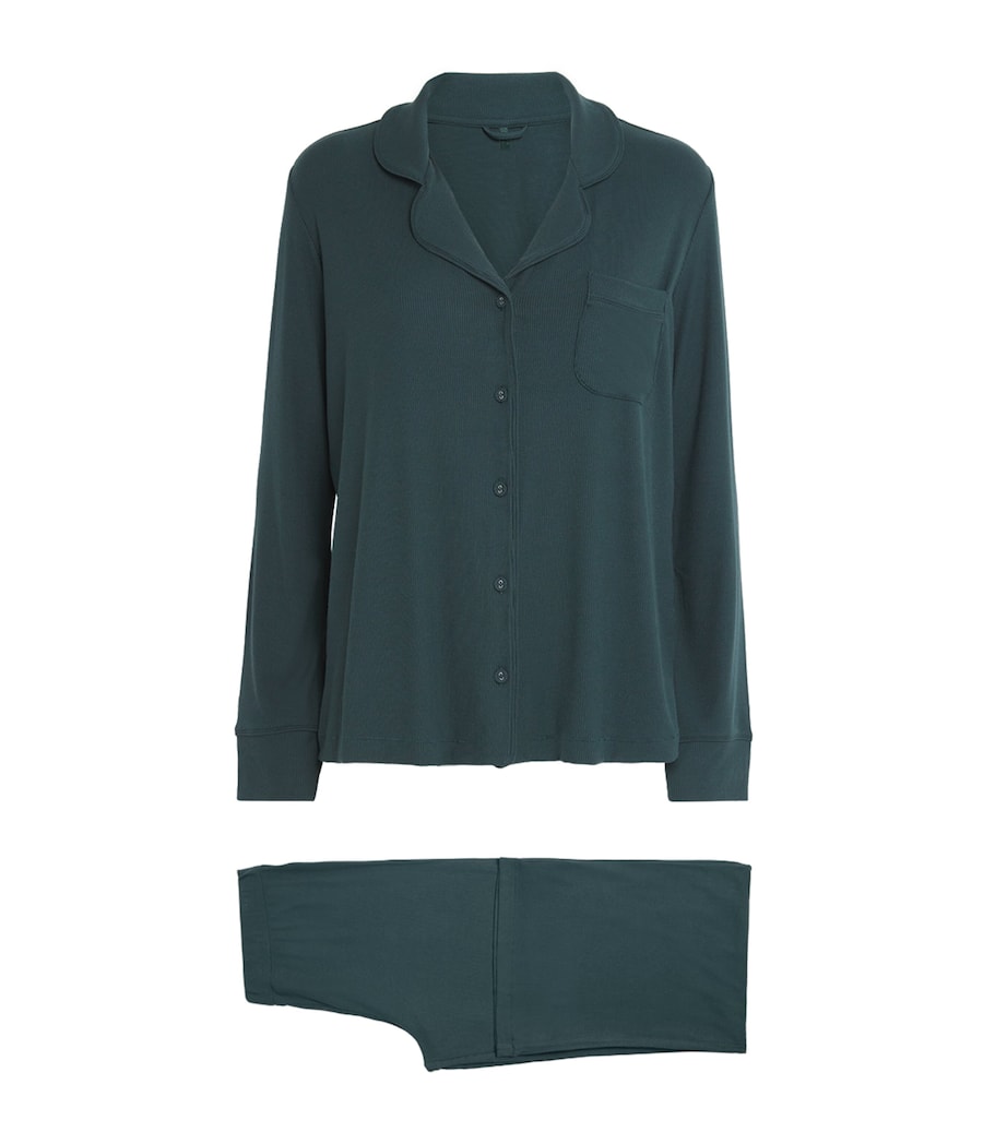 Ribbed Soft Lounge Pyjama Set