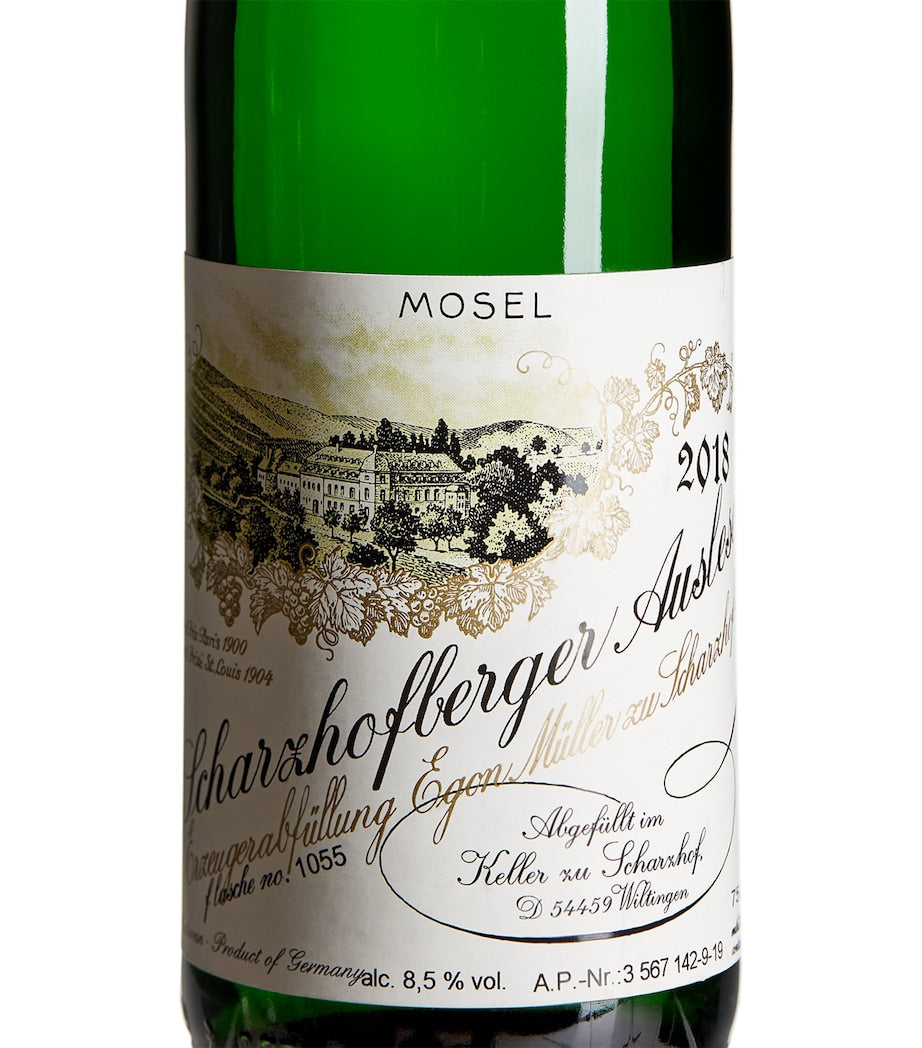 Egon Muller Scharzhofberger Riesling Auslese Goldkapsel 2018 (75cl) - Wiltingen, Germany