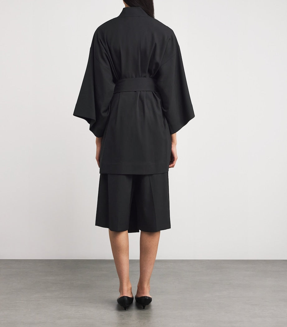 CAMILLA AND MARC Black Lincoln Robe Dress