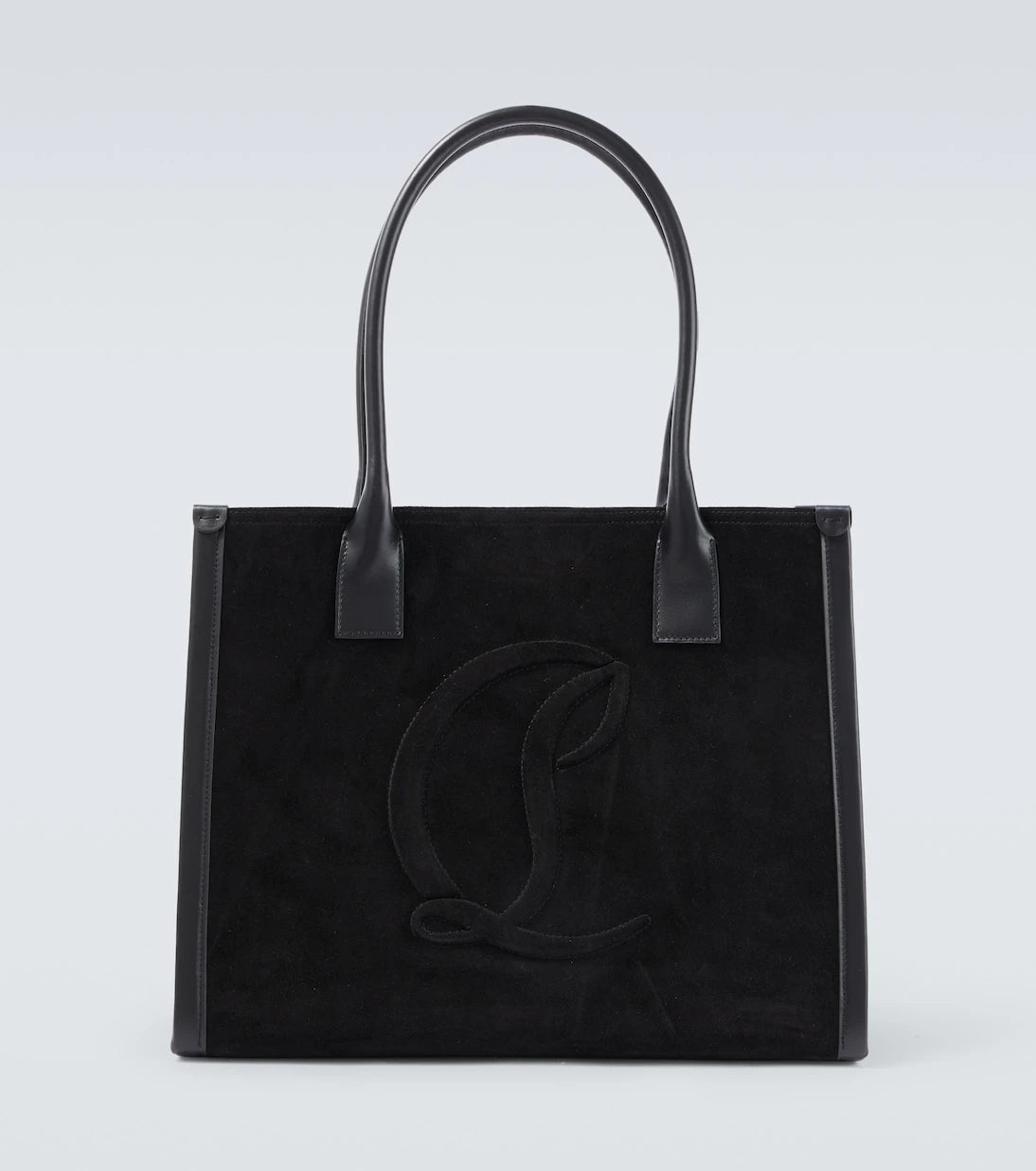 Christian Louboutin - By My Side suede tote bag