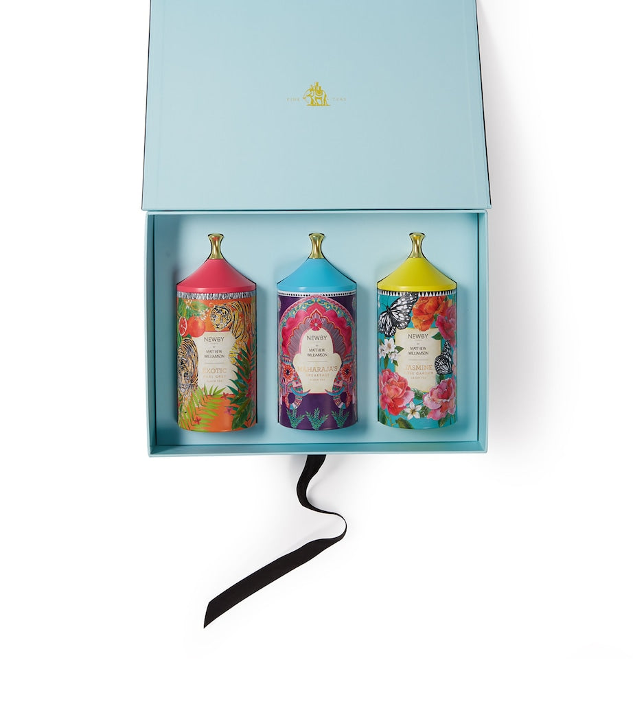 NEWBY x Matthew Williamson Loose Leaf Tea Gift Set (225g)