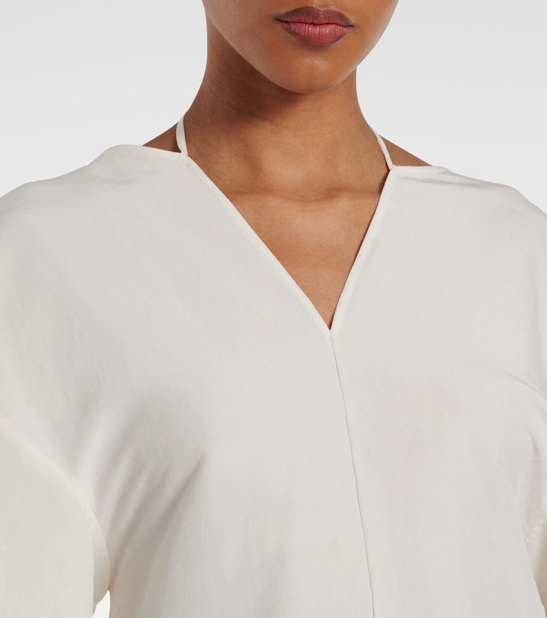 The Row - Mia open-back silk maxi dress