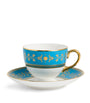 Bone China Bacchus Teacup and Saucer