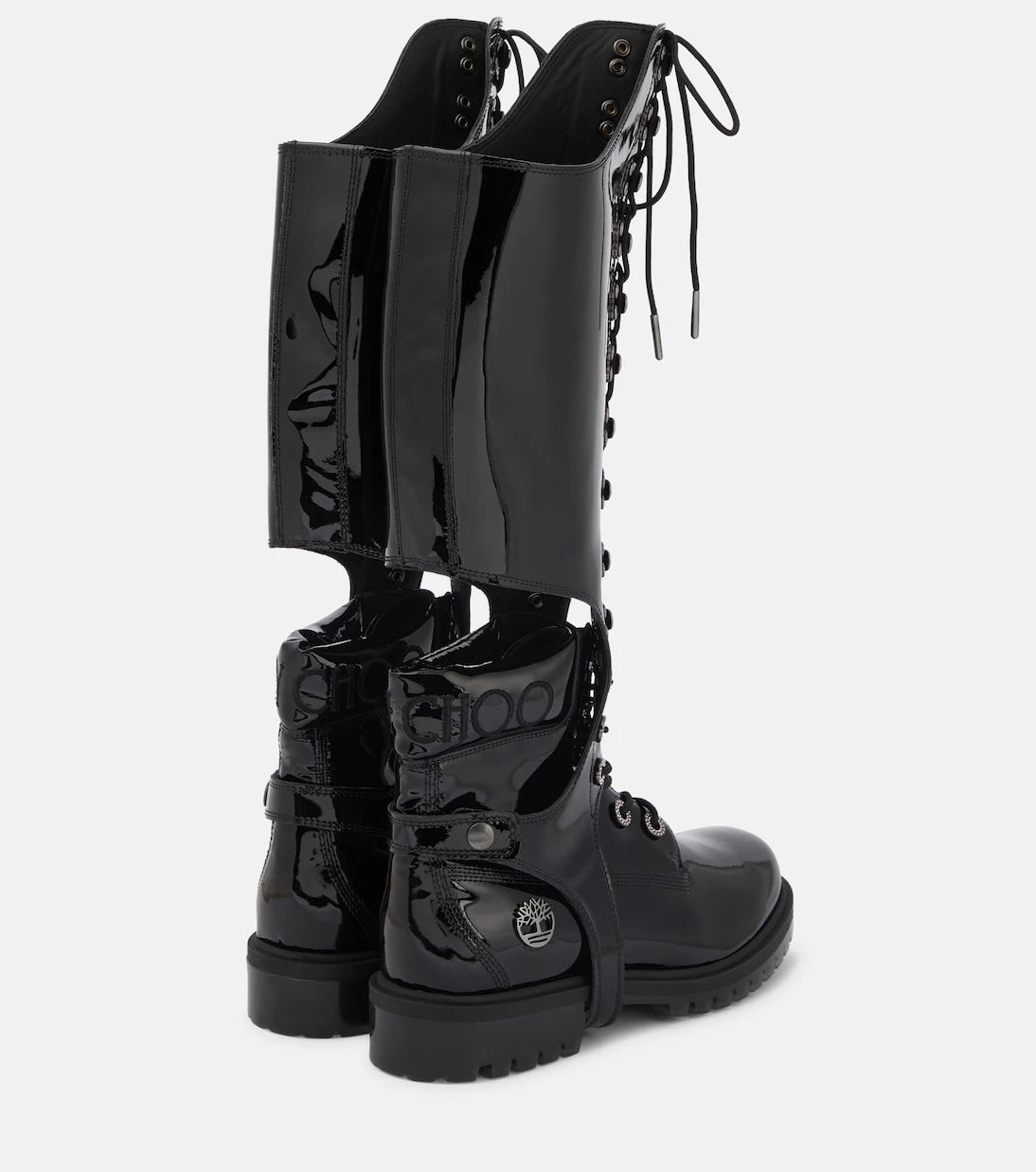Jimmy Choo - x Timberland convertible patent leather boots