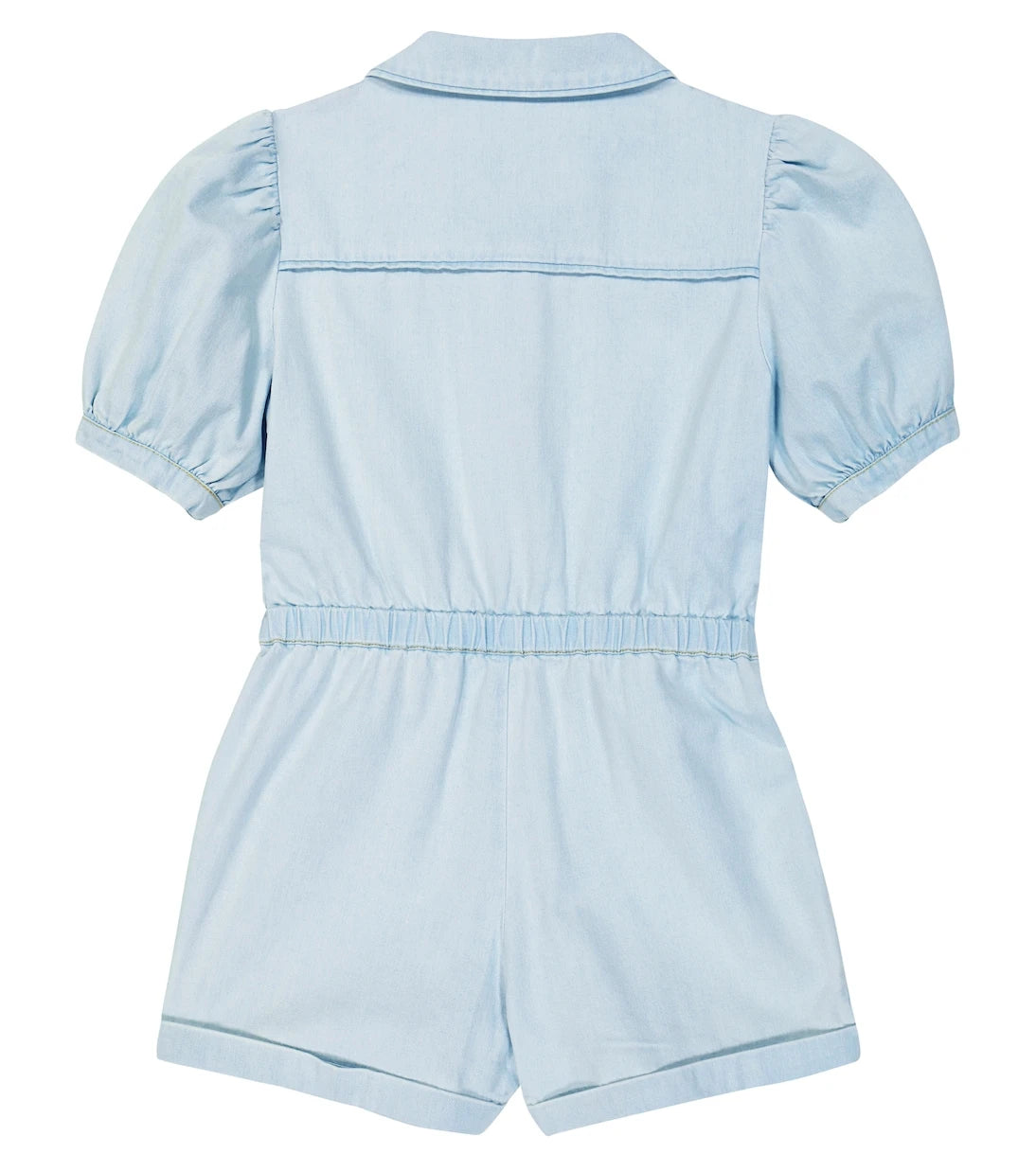 C'era Una Volta - Loretta denim playsuit