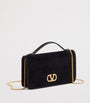 Valentino Garavani Black VLogo Signature Wallet with Strap