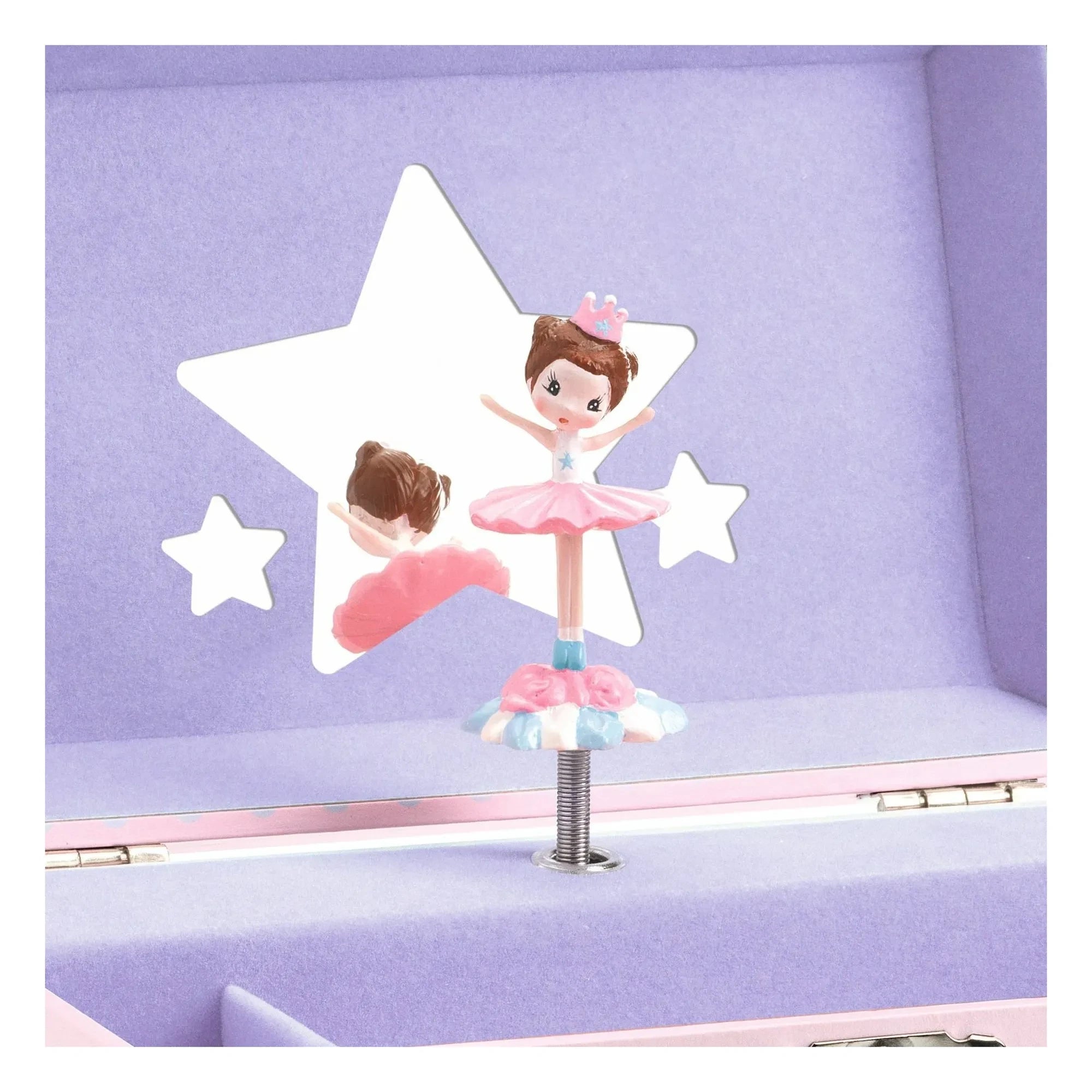 Djeco - La mélodie de la ballerine jewelry box | Pale Pink