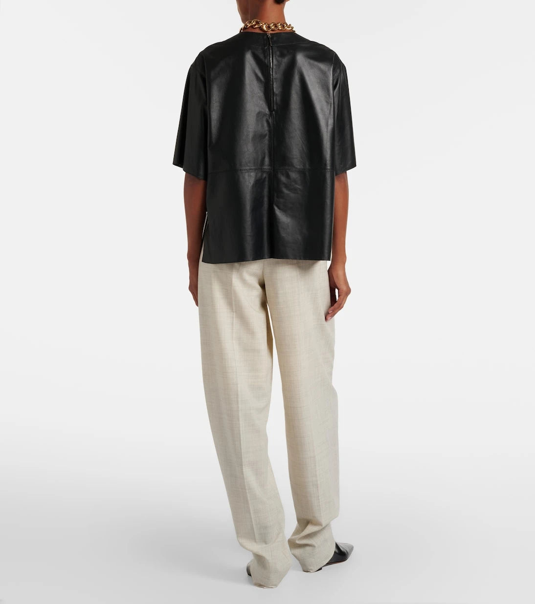 Joseph - Tanjic leather top