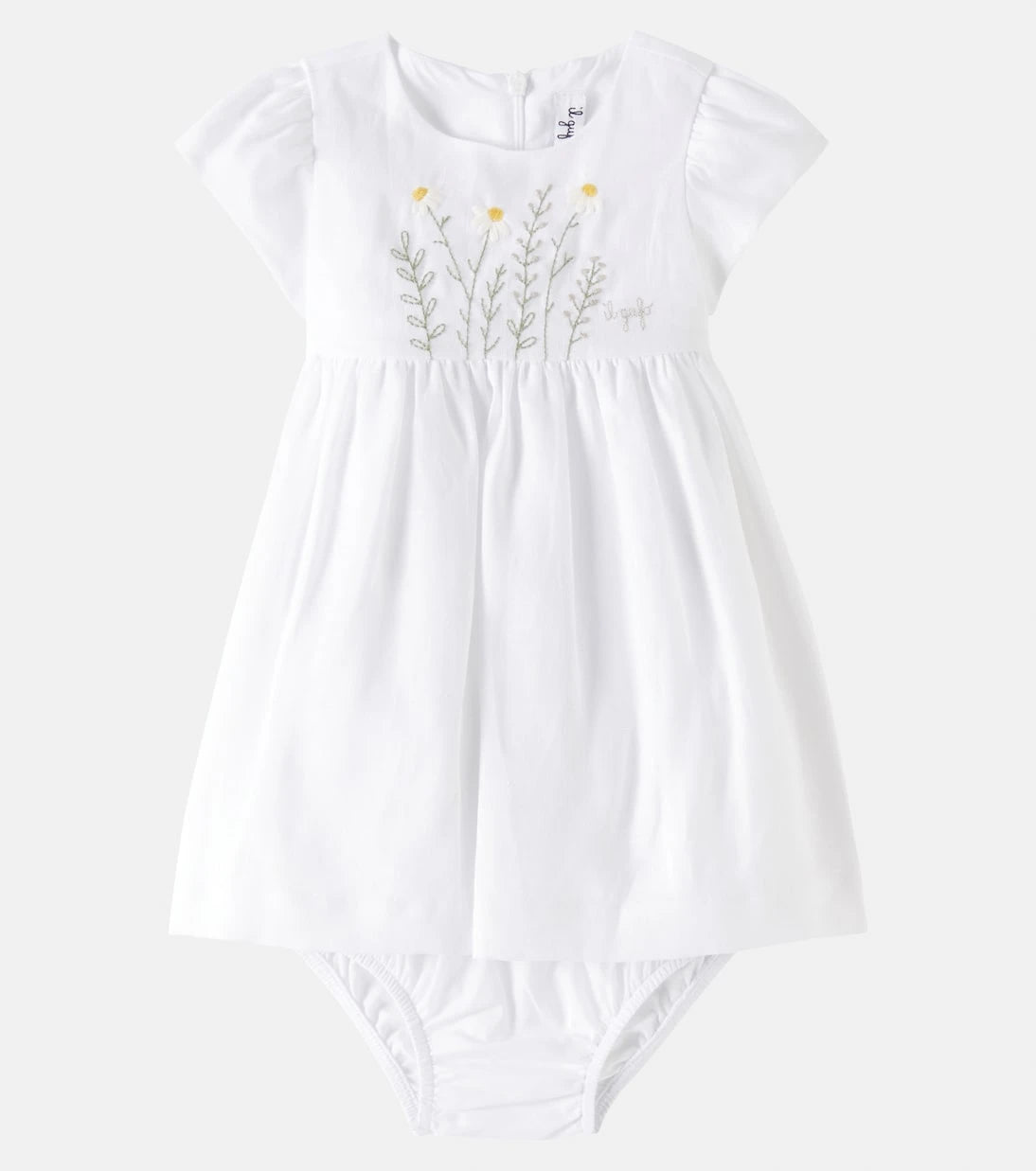 Il Gufo - Baby linen dress