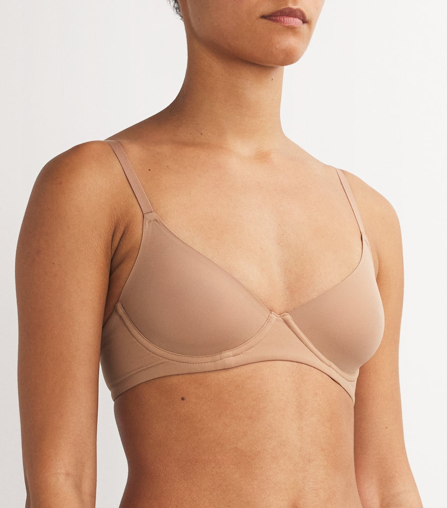Skims Brown Fits Everybody Unlined Demi Bra